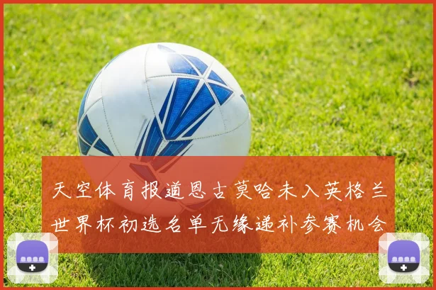 天空体育报道恩古莫哈未入英格兰世界杯初选名单无缘递补参赛机会